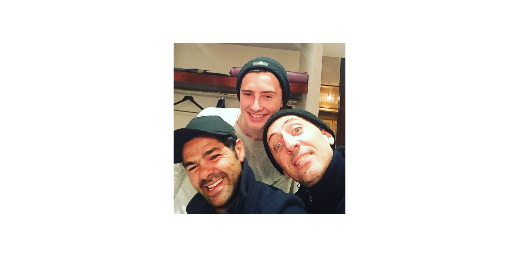 Fils Gad Elmaleh Demain Nous Appartient Gad Elmaleh avec son fils Noé et tonton Jamel : La détente avant le