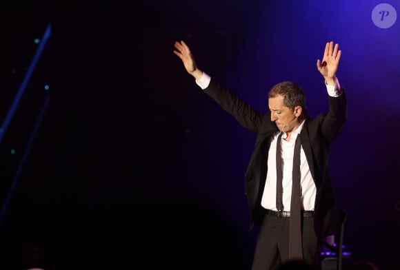 Exclusif - Gad Elmaleh pendant son spectacle lors du gala au profit de l'association Fight Aids Monaco, présidée par la princesse Stéphanie de Monaco à la salle des Etoiles au Sporting de Monaco à Mont-Carlo, Monaco, le 10 Juillet 2015.