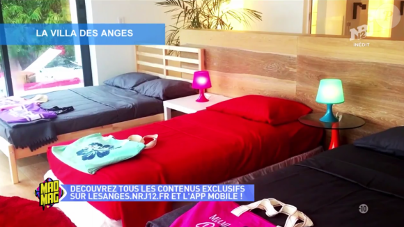 Photos de la sublime villa des "Anges 9" à Miami. Images dévoilées dans le "Mad Mag" sur NRJ12. Le 5 janvier 2016.