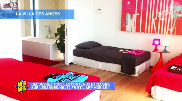 Photos de la sublime villa des "Anges 9" à Miami. Images dévoilées dans le "Mad Mag" sur NRJ12. Le 5 janvier 2016.