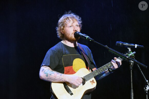 Ed Sheeran en concert à Sydney. Le 9 décembre 2015.