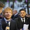 Ed Sheeran - Arrivée des people à la projection du film "Ed Sheeran: Jumpers For Goalposts" (concert de Ed Sheeran filmé depuis le Wembley Stade de Londres qu'il a donné en juillet 2015) à Londres, le 22 octobre 2015.