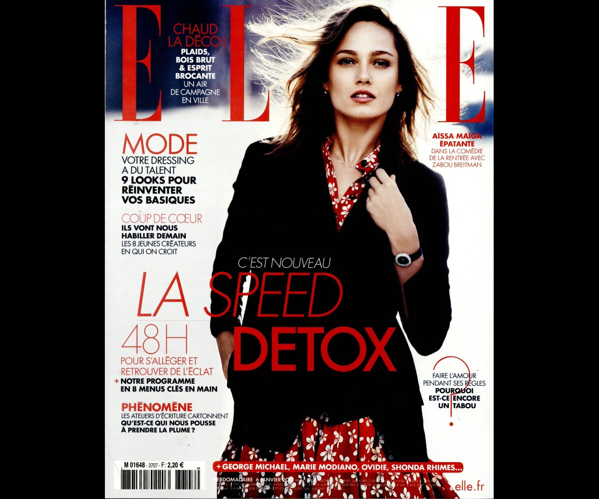 Photo : Le magazine Elle du 6 janvier 2016 - Purepeople