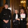 Exclusif - Janine Bonaggiunta et Nathalie Tomasini, les avocates de Jacqueline Sauvage sortent de la salle d'audience au palais de justice à Paris, le 27 octobre 2016