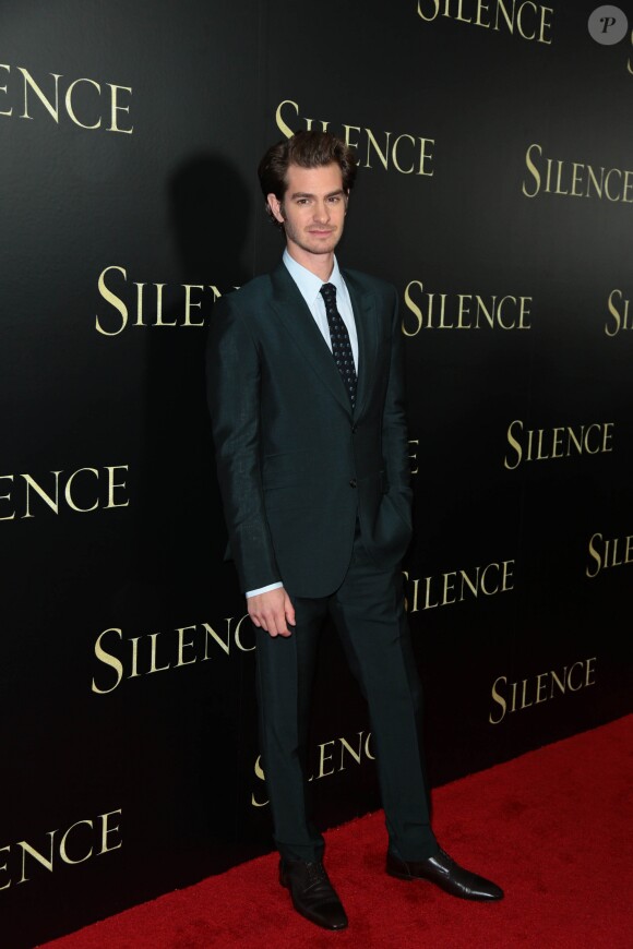 Andrew Garfield - Célébrités lors de la première de "Silence" au Directors Guild Of America à Los Angeles le 5 janvier 2017