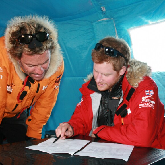 Le prince Harry en Antarctique en novembre 2013