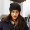 Exclusif - Meghan Markle arrive à Toronto après avoir passé le week-end à Londres avec le prince Harry, le 18 décembre 2016.
