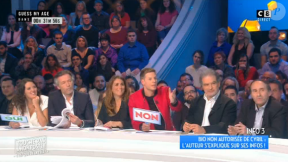 Matthieu Delormeau était très remonté le 6 janvier 2017 dans Touche pas à mon poste sur C8 contre l'auteur de la biographie non autorisée Cyril Hanouna - Le bouffon qui devint roi, René Chiche.