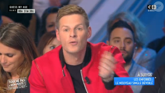 Matthieu Delormeau était très remonté le 6 janvier 2017 dans Touche pas à mon poste sur C8 contre l'auteur de la biographie non autorisée Cyril Hanouna - Le bouffon qui devint roi, René Chiche.