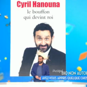 Cyril Hanouna a reçu le 6 janvier 2017 l'auteur de la biographie non autorisée Cyril Hanouna - Le bouffon qui devint roi, René Chiche. Comme lui, ses chroniqueurs ont pu livrer leur sentiment à l'auteur...