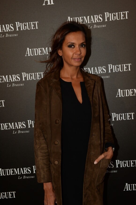 Karine Le Marchand - Inauguration de la boutique Audemars Piguet, 15 rue Royale, et présentation de la nouvelle collection Royal Oak Yellow Gold, à Paris, le 26 mai 2016. © Rachid Bellak/Bestimage