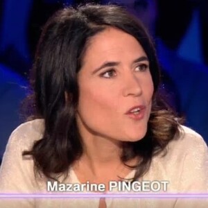 Mazarine Pingeot dans l'émission "On n'est pas couché" le 7 janvier 2017