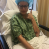 La chanteuse Halsey hospitalisée après avoir subi plusieurs opérations pour traiter l'endométriose dont elle souffre. Photo publiée sur Instagram le 7 janvier 2016