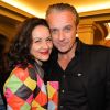 Semi-exclusif - David Brécourt et sa compagne Alexandra Sarramona - Générale de la pièce "L'heureux élu", une comédie de Eric Assous au Théâtre de la Madeleine à Paris le 24 octobre 2016. © Coadic Guirec/Bestimage (no web - No Blog pour suisse et Belgique)24/10/2016 - Paris