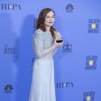 Isabelle Huppert - Press Room lors de la 74ème cérémonie annuelle des Golden Globe Awards à Beverly Hills, Los Angeles, Californie, Etats-Unis, le 8 janvier 2017. © Olivier Borde/Bestimage