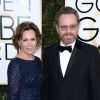 Bryan Cranston et Robin Dearden - La 74ème cérémonie annuelle des Golden Globe Awards à Beverly Hills, le 8 janvier 2017