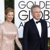 Annette Bening et son mari Warren Beatty - La 74ème cérémonie annuelle des Golden Globe Awards à Beverly Hills, le 8 janvier 2017. © Olivier Borde/Bestimage