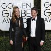 Anna Elisabet Eberstein et son compagnon Hugh Grant - La 74ème cérémonie annuelle des Golden Globe Awards à Beverly Hills, le 8 janvier 2017. © Olivier Borde/Bestimage