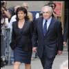 Dominique Strauss-Kahn et Anne Sinclair à la sortie de la cour criminelle de Manhattan à New York, le 6 juin 2011