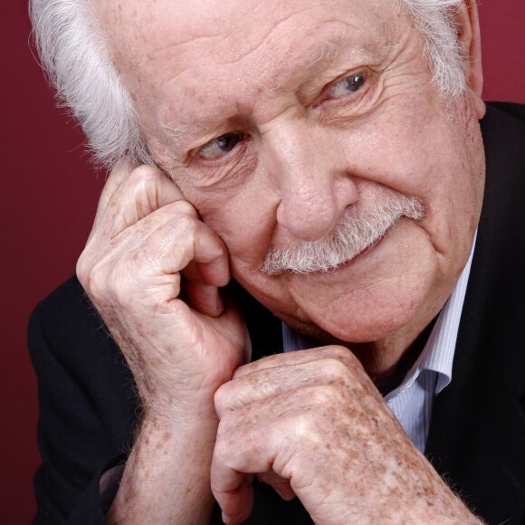 Portrait de Pierre Bellemare réalisé en 2015.