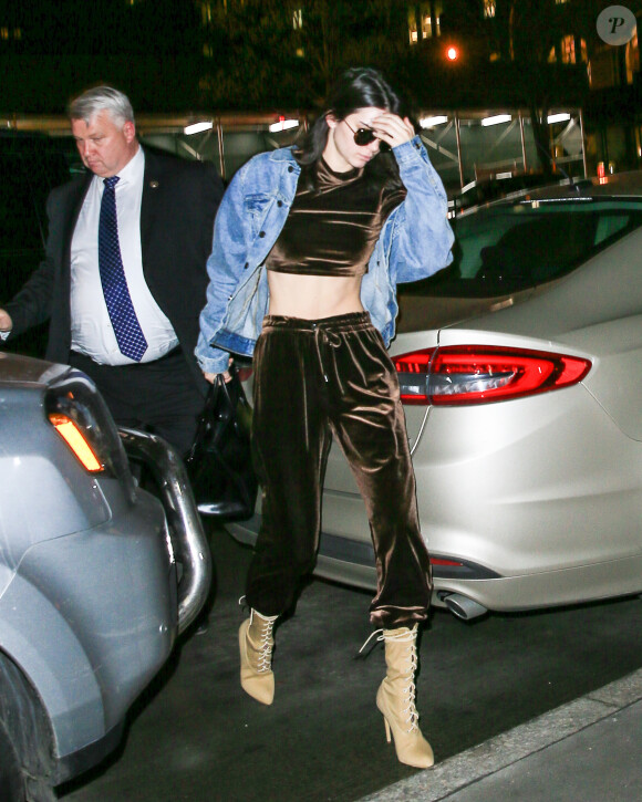 Kendall Jenner à New York, le 12 janvier 2017.