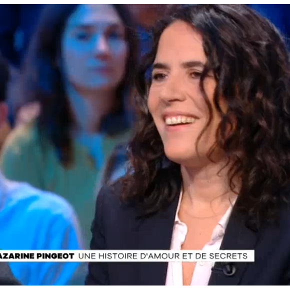 Mazarine Pingeot sur le plateau de l'émission "Le Grand Journal", jeudi 12 janvier 2017