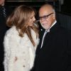 Céline Dion et son mari René Angelil à Paris le 13 novembre 2013.