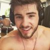 Cody Christian pose sur Instagram. 2016.