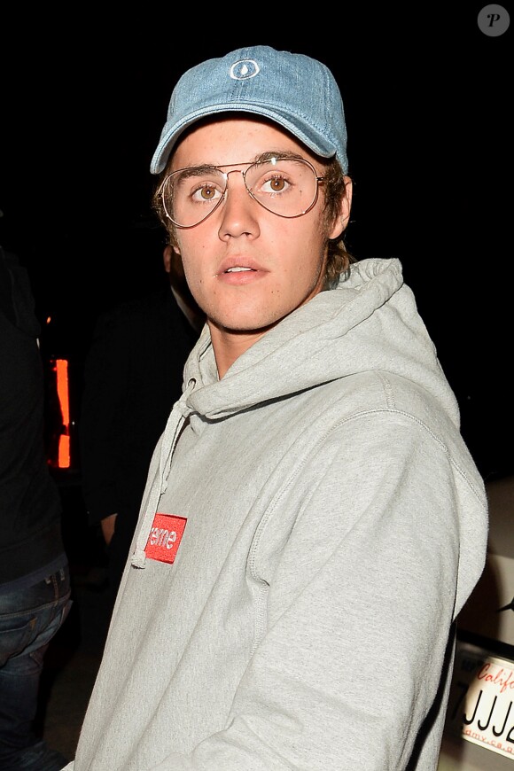 Justin Bieber et ses amis, dont son ancienne protégée Madison Beer, sont allés dîner au restaurant Catch à Los Angeles, le 14 janvier 2017.