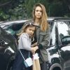 Jessica Alba emmène sa fille Honor Warren à une fête privée à Beverly Hills, le 30 octobre 2016