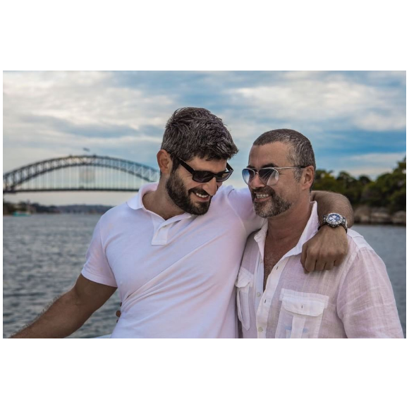 Fadi Fawaz rend hommage à George Michael après sa mort, sur sa page Instagram au mois de décembre 2016