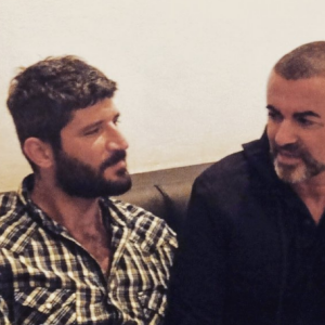 Fadi Fawaz rend hommage à George Michael après sa mort, sur sa page Instagram au mois de décembre 2016