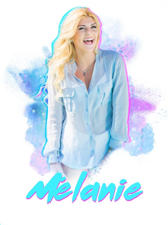 Mélanie, candidate des "Anges 9", photo officielle