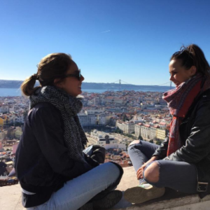 Pauline Ducruet s'est offert une escapade au Portugal entre copines en décembre 2016, photo Instagram