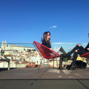 Pauline Ducruet s'est offert une escapade au Portugal entre copines en décembre 2016, photo Instagram