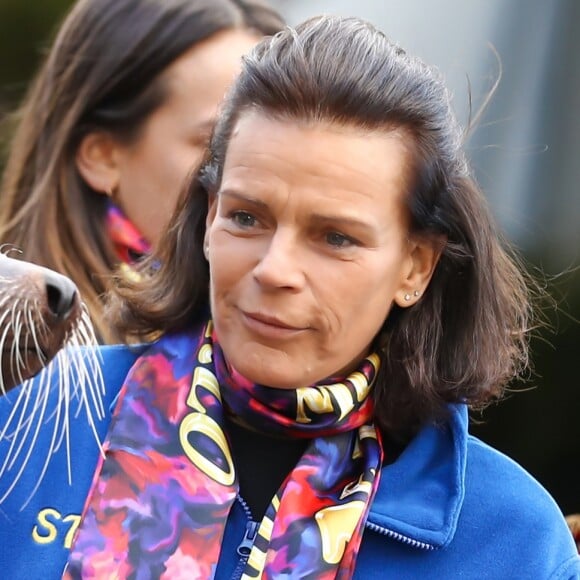 La princesse Stéphanie de Monaco et sa fille Pauline Ducruet assuraient le 17 janvier 2017 le lancement du 41e Festival international du Cirque de Monte-Carlo. © Olivier Huitel / Crystal Pictures / Bestimage