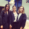 La princesse Stéphanie de Monaco entourée de ses filles Pauline Ducruet et Camille Gottlieb, photo partagée sur Instagram par Pauline à l'occasion du 49e anniversaire de sa mère le 1er février 2015.