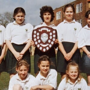 Catherine, duchesse de Cambridge lors de ses années (1986-1995) à l'école St. Andrew's à Pangbourne. Photo by Michael Dunlea/Barcroft Media/ABACAPRESS.COM