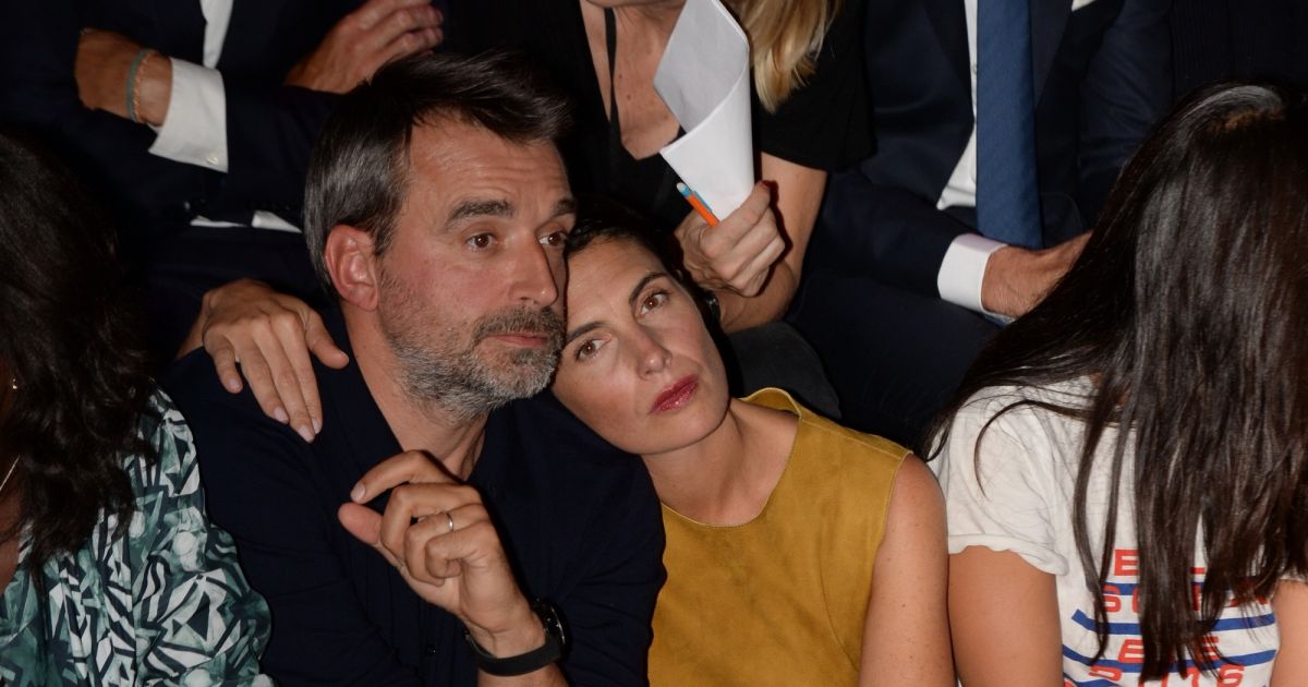 Alessandra Sublet et son mari Clément Miserez - Soirée de la 9ème