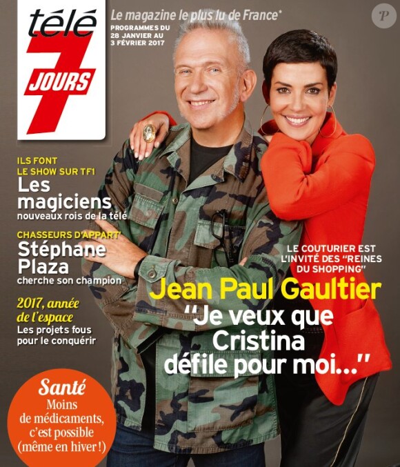 Magazine "Télé 7 Jours" en kiosques le 23 janvier 2017.