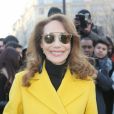 Marisa Berenson - Arrivées au défilé de mode "Dior Homme", collection Hommes Automne-Hiver 2017/2018 au Grand Palais à Paris. Le 21 janvier 2017