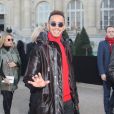 Lewis Hamilton - People à la sortie du défilé Dior Homme collection Automne-Hiver 2017/2018 lors de la fashion week à Paris, le 21 janvier 2017.
