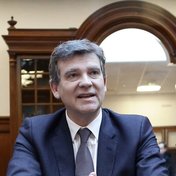 Arnaud Montebourg visite le palais de la femme à Paris le 18 janvier 2017. Arnaud Montebourg est candidat à la primaire socialiste pour les élections présidentielles. © Stéphane Lemouton / Bestimage