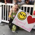 Miley Cyrus à la ‘marche des femmes' contre Trump à Los Angeles, le 21 janvier 2017 © F. Sadou/AdMedia via Zuma/Bestimage