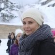Charlize Theron à la ‘marche des femmes' contre Trump lors du Festival du Film Sundance à Park City en Utah, le 21 janvier 2017