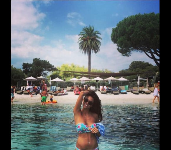 Jessica Errero des "Marseillais" en bikini sur Instagram, 2016