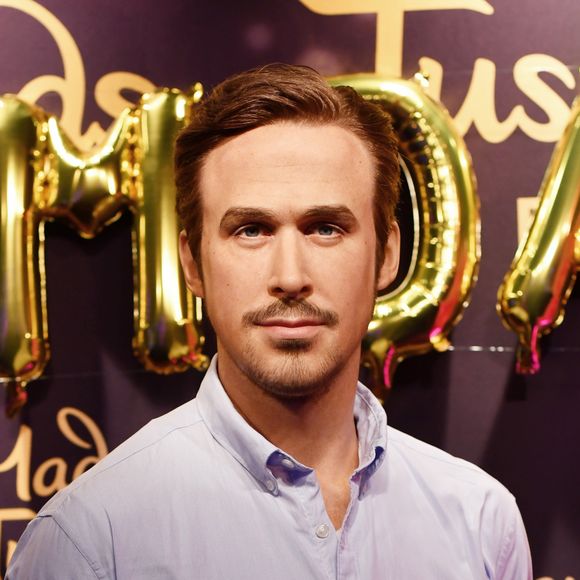 La statue de cire de Ryan Gosling au Madame Tussauds à Berlin.