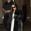 Kim Kardashian marche dans la rue à New York, le 17 janvier 2017.