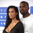 Kim Kardashian et son mari Kanye West à la soirée des MTV Video Music Awards 2016 à Madison Square Garden à New York, le 28 août 23016 © Sonia Moskowitz/Globe Photos via Zuma/Bestimage