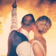 Thomas Buffel et Stéphanie De Buysser posent sur Instagram à l'occasion de leur mariage.